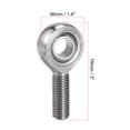 thumbnail image 2 of Unique Bargains SSA14T/K Roulement d'Extrémité de Tige en Acier Inoxydable M14x2 à Filetage Main Droite de 14 mm, 2 of 5