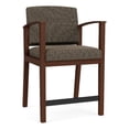 thumbnail image 1 of Pemberly Row Fauteuil de Hanche pour Réception Salle d'Attente Soins de Santé - Bois Noyer / Brun, 1 of 4