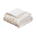 thumbnail image 4 of Mainstays 50x70 Ruched Throw, White., 4 of 4