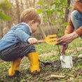 thumbnail image 4 of 1 Ensemble d'Outils de Jardinage pour Enfants avec Râteau, Fourchette, Pelle et Truelle, 4 of 5