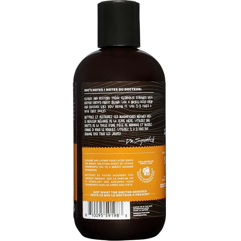 Dr. Squatch Shampoo, Summer Citrus