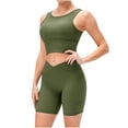 thumbnail image 1 of Cameland Tailleur pour Femme Femme Été Aguichant Uni Régulier Col Rond Manches Courtes Femme Manches Courtes une-Pièce Vêtement, 1 of 6