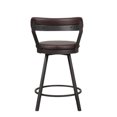 thumbnail image 2 of Topline Home Furnishings Counter Height Swiveling Chair, 2 of 4