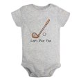 thumbnail image 1 of iDzn Let's Par Tee Golf Funny Rompers For Babies, Newborn Baby Unisex Bodysuits, Infant Jumpsuits, Toddler 0-24 Months Kids One-Piece Oufits, 1 of 4