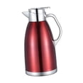 thumbnail image 3 of Elodie Bouilloire Isotherme en Acier Inoxydable 2,3 L Théière pour Café Maison Boisson Rouge, 3 of 8