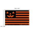thumbnail image 3 of Drapeau d'Halloween à Rayures 3 X 5 Pi Grand Drapeau de Maison Fête Cour Décoration Extérieure Décorations d'Halloween, 3 of 9