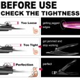 thumbnail image 5 of Black Premium Adjustable Stainless Steel Artificial Acrylic Fake False Nail Tip Clipper Cutter Trimmer Manicure Pedicure Sharp Blade Clip Tool For Salon Home Nail Art Beauty Design DIY, 5 of 5
