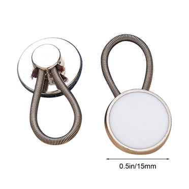 EGNMCR Extender Button For Jeans Flexible Adjustable Elastic Waist Extender Button a buttons