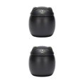 thumbnail image 2 of Transemion Portable Moisture-proof Ceramic Tea Jar Large Capacity And Cute Sturdy And Durable Ceramics Cat Form Ceramic Tea Jars black 500ml 2Set, 2 of 6