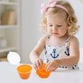 thumbnail image 4 of Orange Solid Color Butter Slime Clay Toy Non Settling Stretchy Diy Craft Orange Color With Accessories For Creative Play, 4 of 7