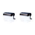 thumbnail image 2 of Youkk High Efficient Manual Shredder For Portable Shredding Large Capacity Manual Paper Shredder black 2Set, 2 of 6