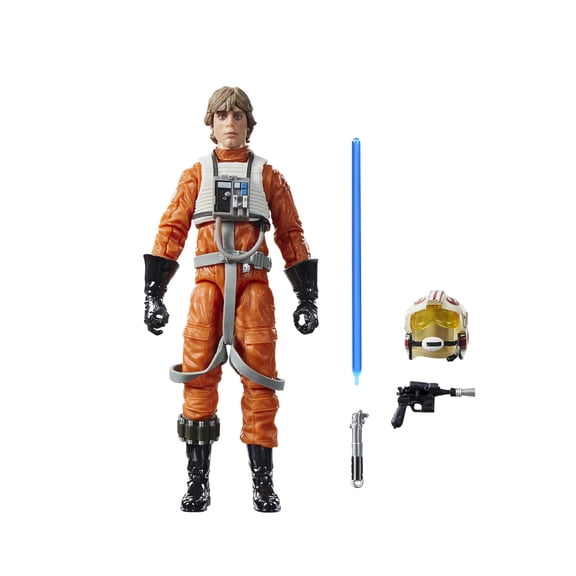Star Wars Black Series Luke Skywalker (X-Wing Pilot) Collectible 6 Inch Action Figure, Star Wars: A New Hope