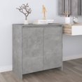 thumbnail image 1 of vidaXL Sideboard Concrete Grey 70x41x75 cm Engineered Wood, 1 of 5