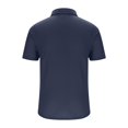 thumbnail image 4 of Pisexur T Shirts for Man , Hommes Décontracté Mode Manches Courtes Uni Chandail Col Rabattu Blouse Débardeur Sport Marine, P Chemises de Golf Hommes et Chemises Hommes, 4 of 8