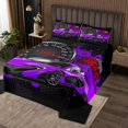 thumbnail image 2 of Erosebridal Fast Car Bedspread Sets Twin Size,Geometric Hexagon Bed Quilt,Teens Bedroom Decor,Breathable,2pcs, 2 of 5