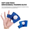 thumbnail image 3 of Mini Baseball Softball Training Glove for Catching Polyester Fiber Ball Gloves Baseball Softball Tennis, 3 of 7