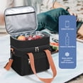 thumbnail image 4 of RKSTN lunch bag Insulating Lunch Bag With Waterproof Double Layer For Bento Milk Bottle And Meal Boxes Cooler Bag lunch bags for women, 4 of 5