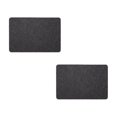 thumbnail image 1 of Oleegame 2PC Air Fryer Pad Kitchen Counter Mat Countertop Protector Non Slip Appliance Moving Mat For Air Fryer Coffee Maker Toaster Black, 1 of 6