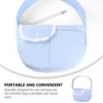 thumbnail image 3 of DRAFIDEEP Pet Carriers for Cats 1Pack in Polyester with Tilted Design for Travel, 3 of 8