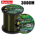 thumbnail image 2 of 3000m Invisible Spotted Fishing Line Japan Super Strong Monofilament Line Fluorocarbon Coated Nylon Fly Sink Line pesca 2000M 0.285MM 16LB 7.3KG, 2 of 6
