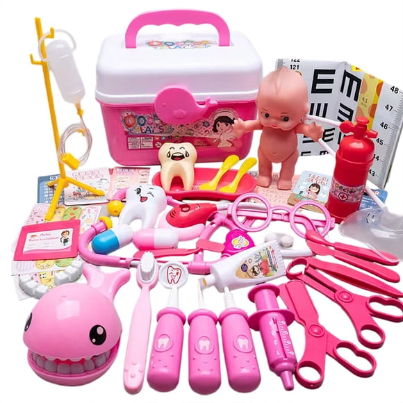 7-TGG. 2er Troupeau Nourriture Jeu de Simulation 11x19x11,5cm Barbecue Grill 24 X 26 X 8 cm pour Garçon Ou Fille Rot 7-TGG. Ensemble de Jeu Docteur pour Filles Jeu de Rôle avec Outils d'Injection &