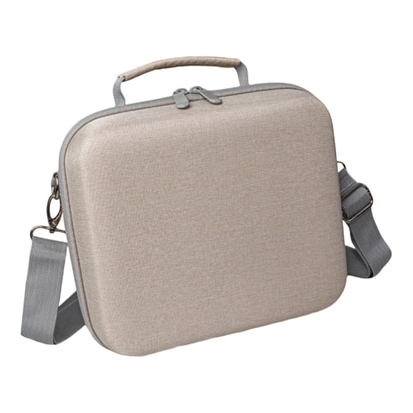 AWHAO Printer Carrying Case Sturdy Portable EVA Anti Scratch Travel Working Detachable Khaki