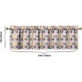 thumbnail image 5 of 1 Piece Chicken Kitchen Curtains and Valances Set for Windows Rooster Kitchen Window Curtains Over Sink Decor 18x54 in, 5 of 5