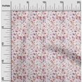 thumbnail image 2 of oneOone Cotton Cambric White Fabric Abstract Floral Sewing Craft Projects Fabric Prints By Yard 56 Inch Wide, 2 of 4