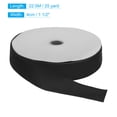 thumbnail image 2 of Unique Bargains Velvet Ribbon 1 1/2 Inch x 25 Yard Single Face Spool Silky DIY Crafts Gift Wrapping Bow Decoration Black, 2 of 5