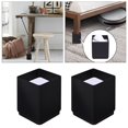 thumbnail image 4 of GROWTH TANK Furniture Risers Bed Riser Chair Leg Lifts Couch Lifter Square 4x5cm Black, 4 of 9