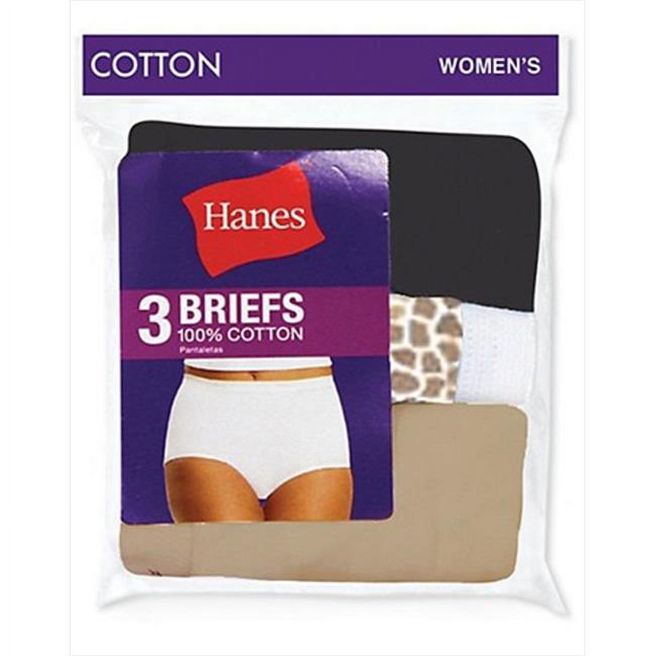 Hanes Slip en Coton pour Femme - Best-Seller, 11, Blanc