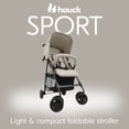 thumbnail image 4 of hauck Sport T13 Lightweight Compact and Foldable Stroller, Pushchair, Beige, 4 of 9
