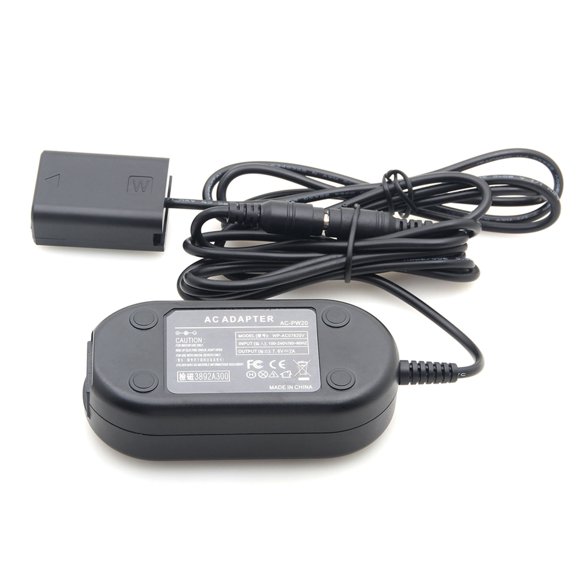 Camera Dummy Battery, AC PW20 Dummy Battery Practical for Photography US Plug,EU Plug