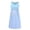 Blue, variant on Tidyack,Sleeveless Nursing Dress, Maternity Breastfeeding, Soft Cotton Material, Easy-to-Wear Design, For Pregnant Women, Breastfeeding Comfort, Stretchy, Versatile Outfit, Daily Wear, Size S-3XL
