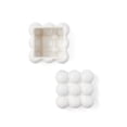thumbnail image 4 of Boîte décorative à bulles blanches Anko, 4 of 6