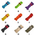 thumbnail image 3 of serony 4X Tent Lanyard Reflective Rope Wind Cord High-strength Fine Workmanship DIY Prop Universal Outdoor Accessories Replaced Part Purple, 3 of 9