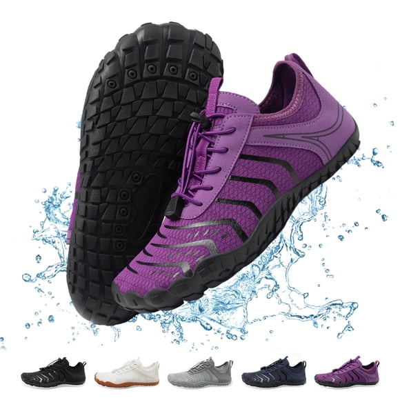 Hiking Barefoot Shoes Womens Mens Footwear,Wide-Toe Mater Shoes,Zero-drop Comfortable Slip-Resistant Barefoot Active Shoes, Women's Athletic Hiking Shoes.