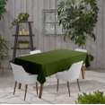 thumbnail image 2 of Vargottam Indoor/OutdoorTablecloth58 x 58" InchSquareTablecloth Waterproof PatioTableCloths, Spring/SummerTableCoversfor Backyard CircularTable/BBQs/Picnic -Dark Green, 2 of 6