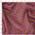 thumbnail image 4 of Soimoi Brown Poly Georgette Fabric Shells Ocean Decor Fabric Printed Yard 42 Inch Wide, 4 of 6
