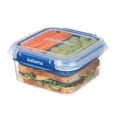 thumbnail image 3 of Sistema To Go Stax Leakproof Food Storage Container, 1.15 L, Airtight, Stackable, Easy Locking Clips, BPA-Free, Blue OR Teal (Colour Not Selectable), 3 of 7
