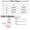 thumbnail image 2 of Penkiiy Women's Ribbed Bikini Sets One Shoulder Top with Mid Waist Two Piece Bathing Suit L Pink, 2 of 4