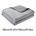 thumbnail image 3 of Pamqxs Cooling Blanket Ice Summer Quilt Lightweight Cooling Blanket Breathable Sofa Blanket Throw for Rooms Picnics Camping, Single Double Super King Bed Size(EC,200X230cm), 3 of 9