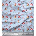 thumbnail image 1 of Soimoi Purple polyester Crepe Fabric Triangle Art Geometric Print Fabric by the Yard 42 Inch Wide, 1 of 5
