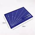 thumbnail image 2 of Agiferg A4 Art Self Healing PVC Cutting Mat Double Sided Gridded Rotary For Craft Fabric, 2 of 2
