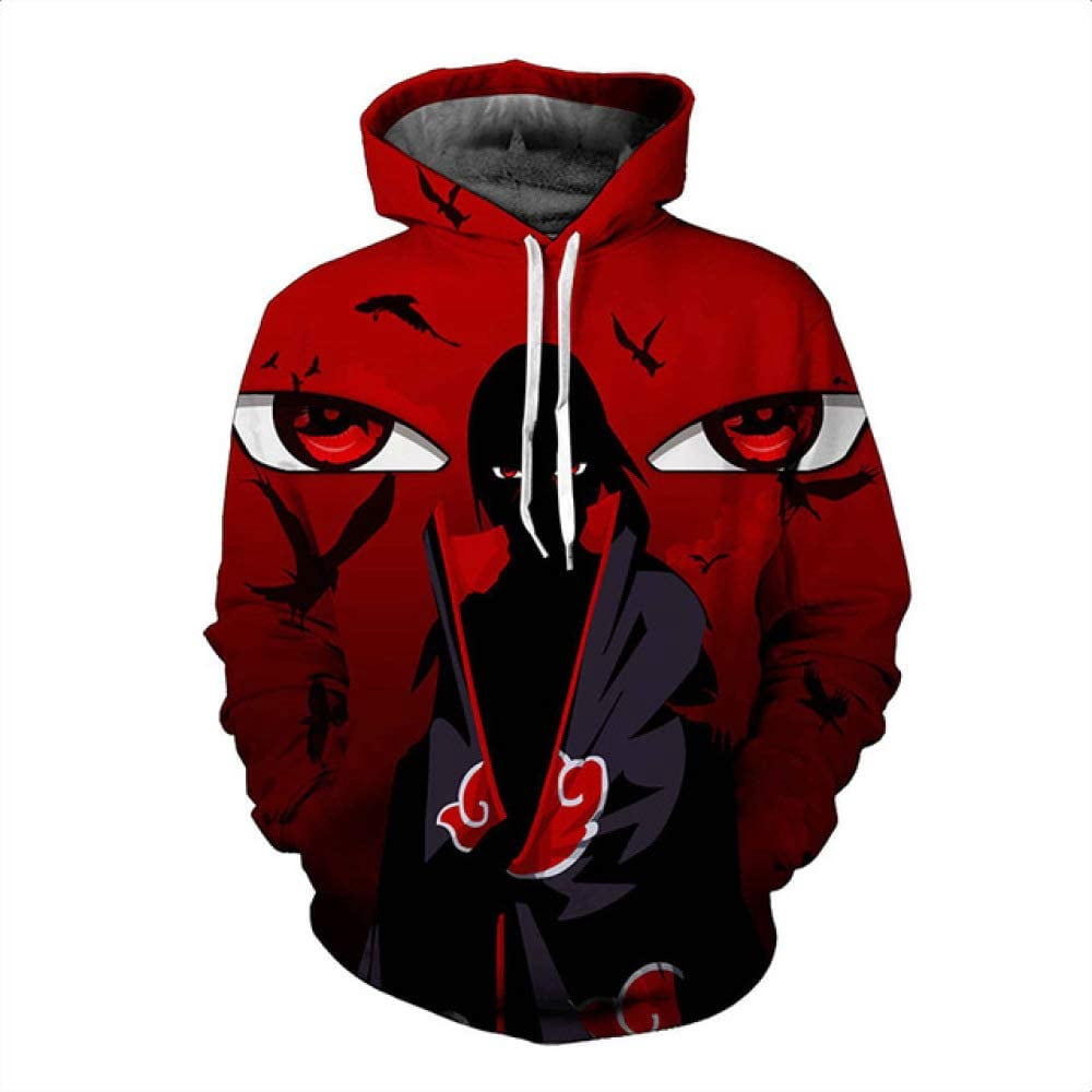 Anime Naruto Hoodie Zipper Coat Tops Thin Hoodies Sweatshirt