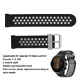 thumbnail image 3 of Bracelet de Montre Ajustable en Silicone Souple avec Contraste de Couleur, 3 of 8