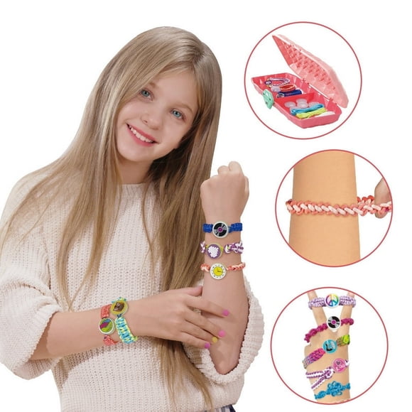 Friendship Bracelet Making Kit for Girls - Crafts for Girls 8-12 Years Old DIY Arts and Crafts Toys for Kids Age 6 7 8 9 10 11 12 Years Old Best Gifts Ideas for Girls,none,none