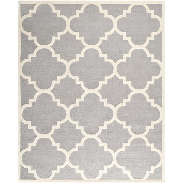 Safavieh Cambridge Tapis Transitionnel Argenté - 12 Pieds x 18 Pieds