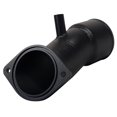 thumbnail image 3 of BD Diesel 1045630 Turbocharger Intercooler Pipe  3-1/2 Inch Diameter; Powder Coated; Black; Stainless Steel; With Two M8-1.25 X 30 Millimeter Flange Bolt And O-Ring, 3 of 5