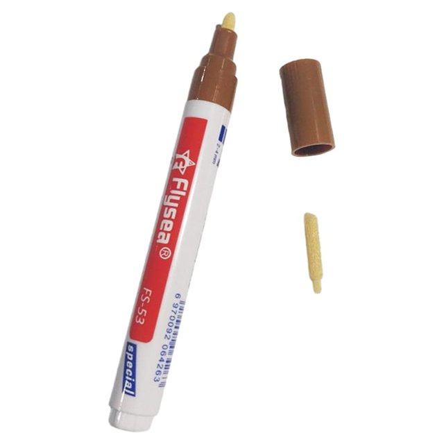 Stylo de Réparation Durable Finition Soignée Design Unique Apparence Exquise Belle Surface Lisse Longue Durée de Vie Scellant pour Coulis Brun